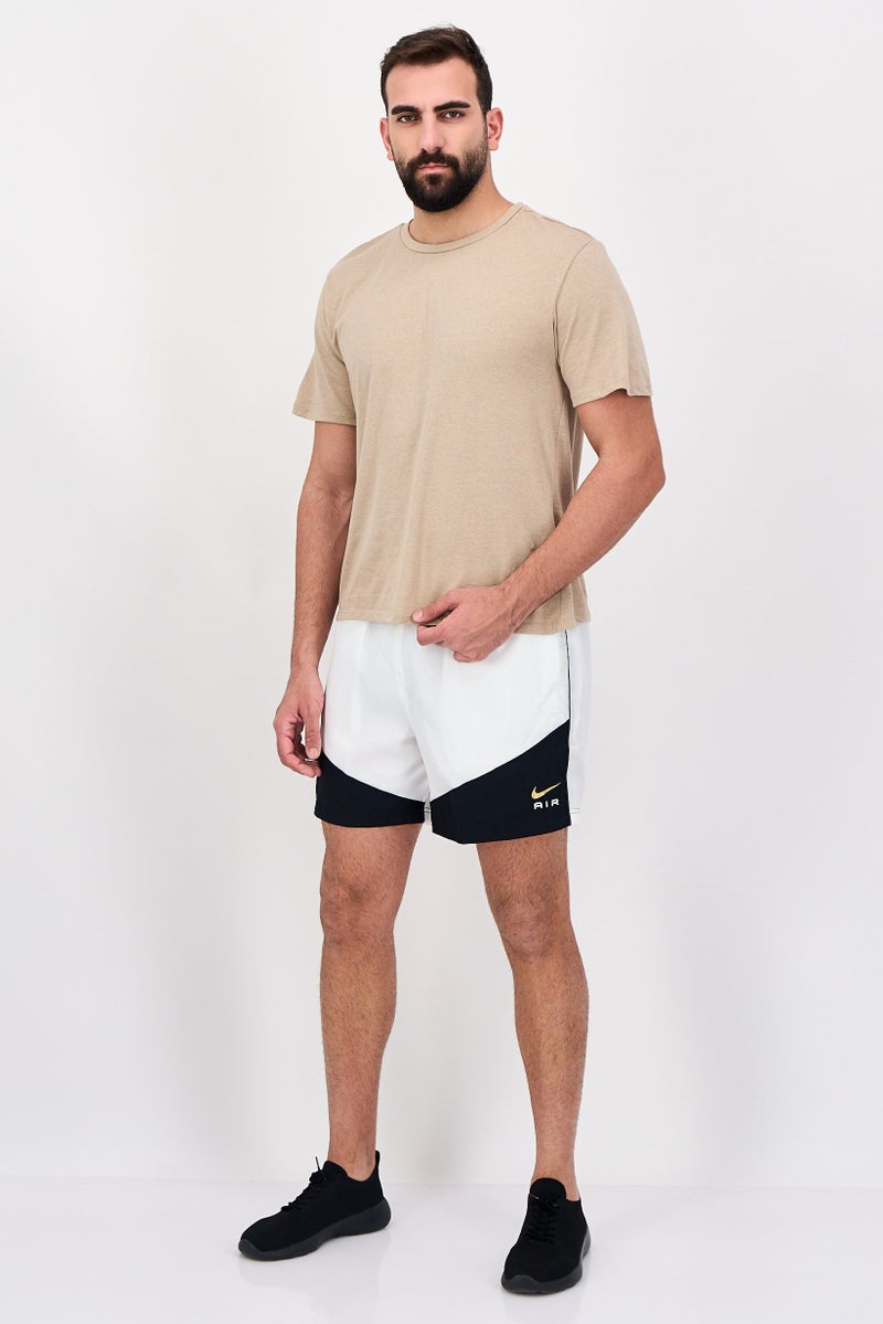 Nike Men Standard Fit Training Shorts, White - Image 4