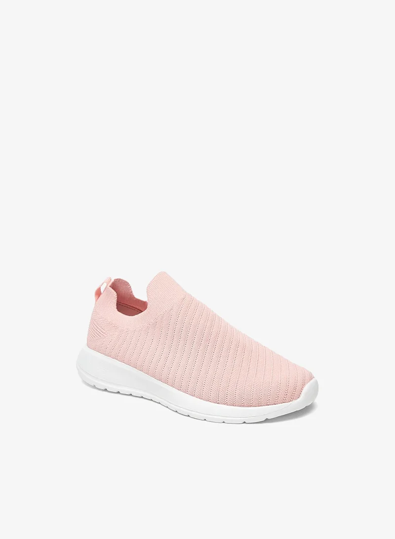 Oaklan by Shoexpress Girls Mesh Detail Slip-On Sports Shoes