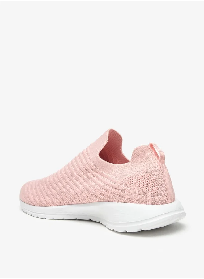 شو اكسبرس Girls Mesh Detail Slip-On Sports Shoes