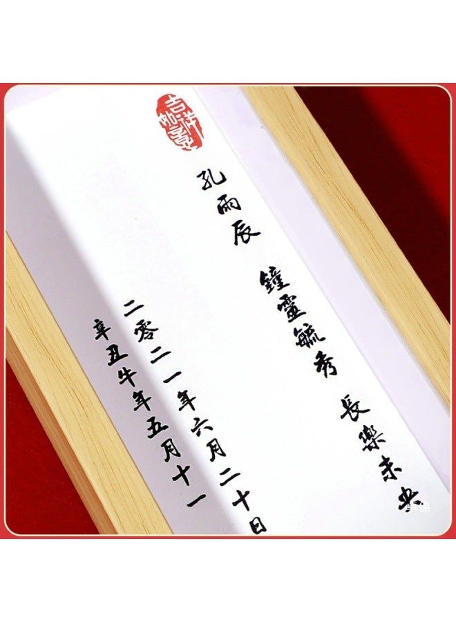 Fetal Brush Pen DIY Homemade Bracelet Pen DIY Self-made Baby Souvenir Necklace Umbilical Cord Preservation Full Moon Gift-Color:Photo Frame Log + Awesome Pen  - Image 3