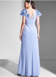 Adrianna Papell Floral Printed Tiered Dress  - Image 2