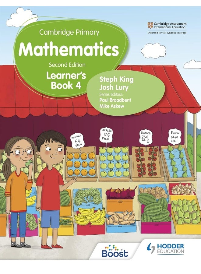 كتاب المتعلم في الرياضيات للمرحلة الابتدائية كامبريدج 4 الطبعة الثانية