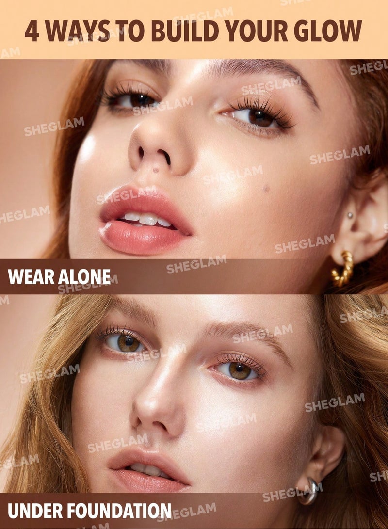 SHEGLAM Sunburst Glow Mixer - Fair Warm Peach - Image 2