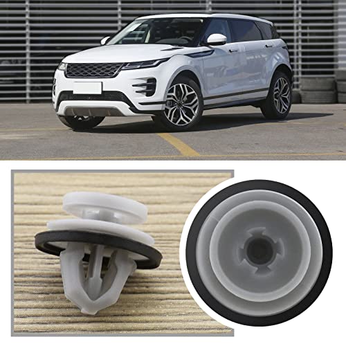 Micro Traders 20PCS Lower Door Moulding Clips LR112137 Compatible with Defender Range Rover Evoque Car Door Panel Door Trim Retainers Clips Plastic Fasteners - Image 4