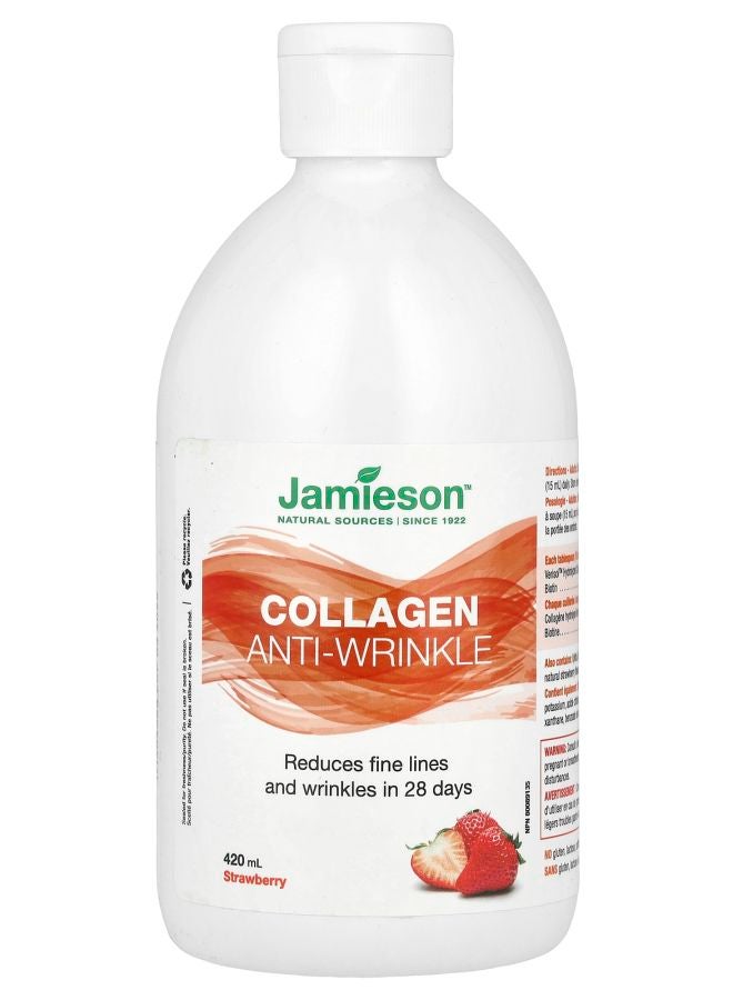 Jamieson Collagen AntiWrinkle Strawberry 420 ml