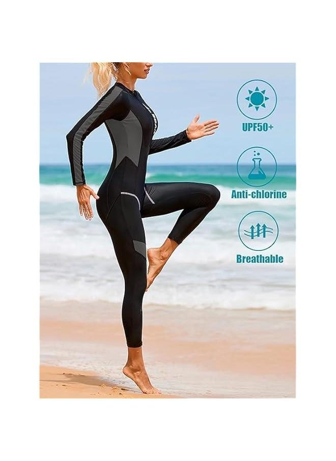 TRASSLE Wetsuit Women Diving Suit with Front Zip, Wetsuits for Women in Cold Water Swimming Diving Snorkeling Kayaking  - Image 5