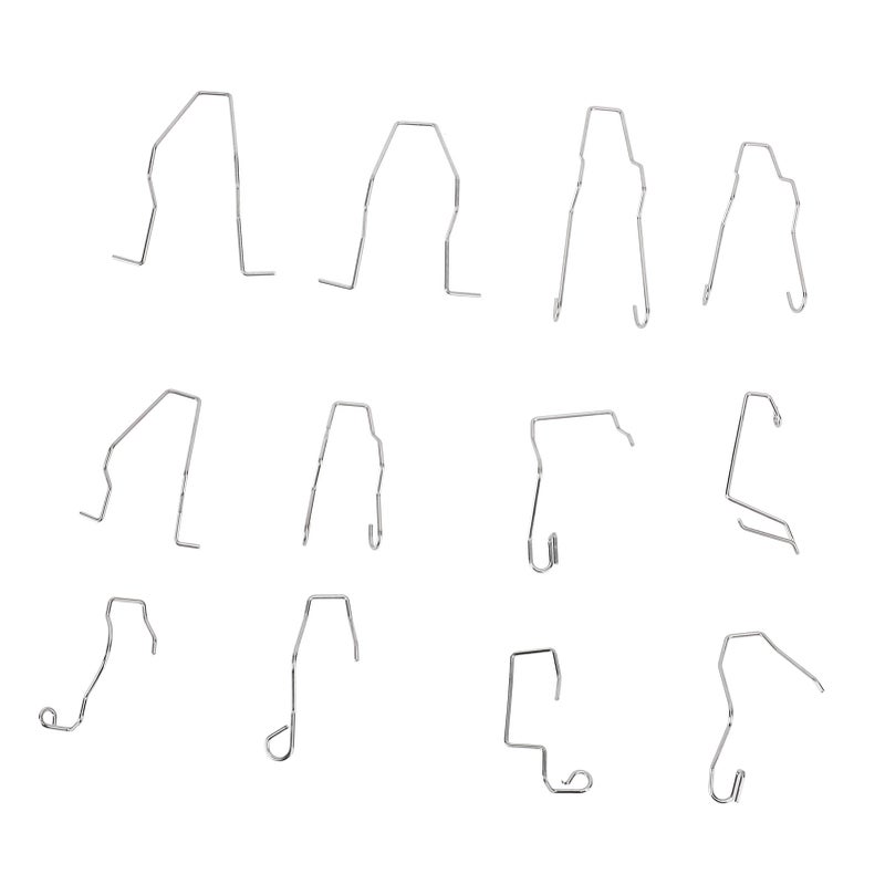12PCS Headlight Retainer Spring Clips Headlamp Bulb Retaining Clip Holder Universal Automotive Headlight Clip for H1 H3 H4 H7 Bulbs - Image 1