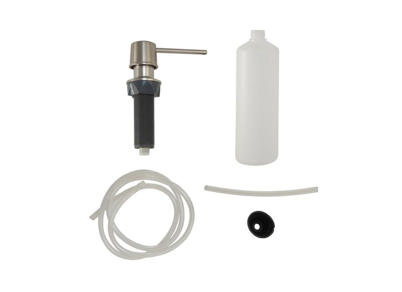 Danco , Brushed Nickel, Universal Straight Nozzle Soap Dispenser, 1-Pack (10039), 1 Pack - Image 3