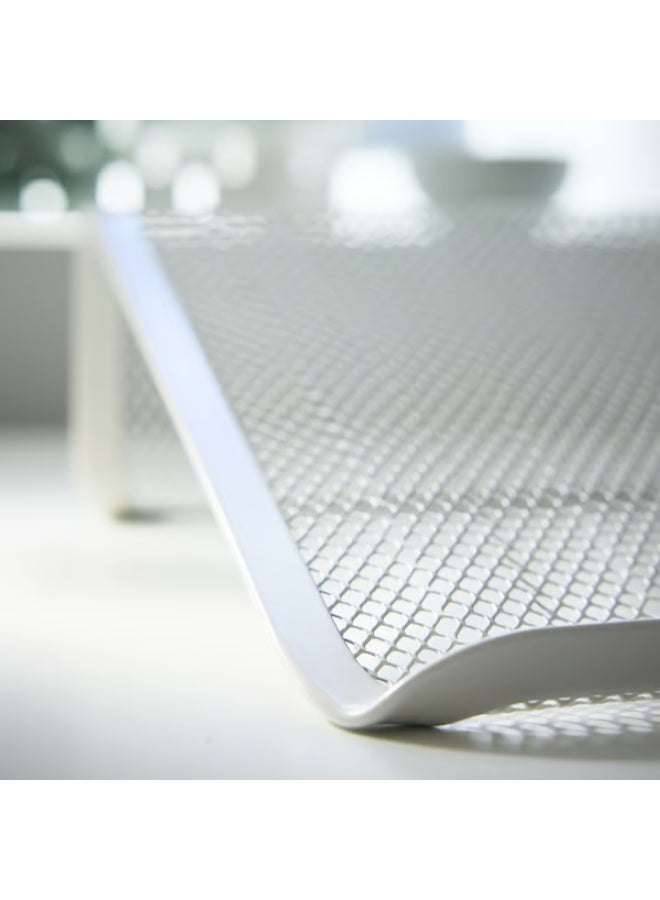 Premium Adjustable Laptop Support Stand – White | Portable Foldable Laptop Riser for Desk, Ergonomic Height Adjustment, Cooling Vent Design, Anti-Slip Base – Compatible with MacBook, HP, Dell & All Laptops - Image 4