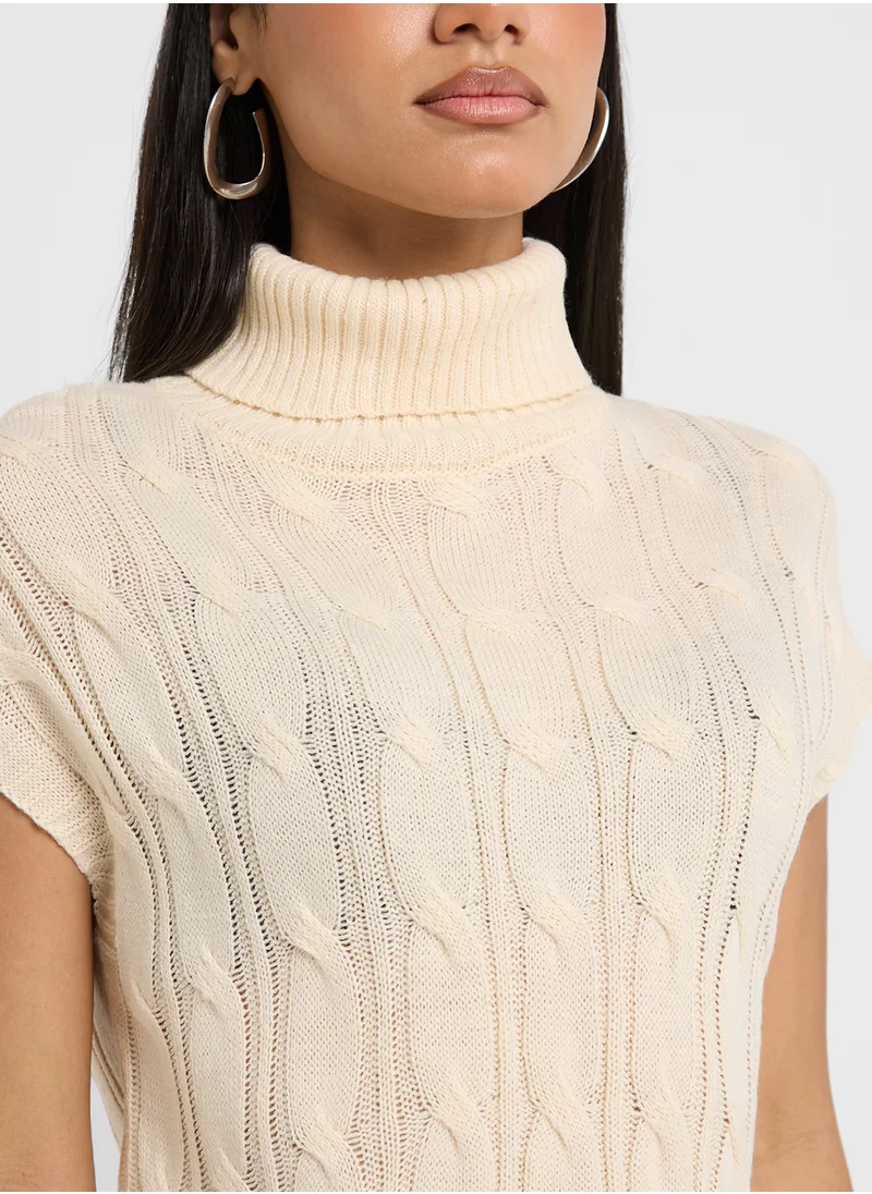 ELLA Ribbed Sweater Vest