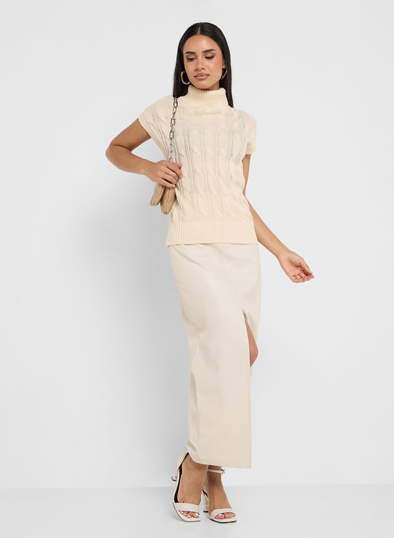 ELLA Ribbed Sweater Vest  - Image 4
