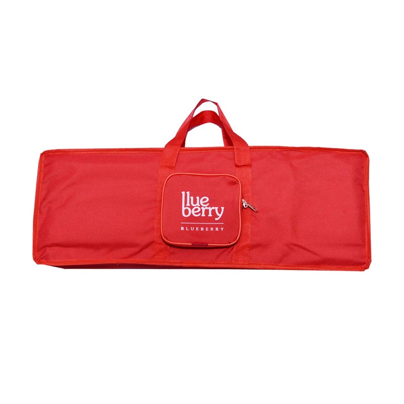 Blueberry KB-30 Keyboard Padded Gig Cover Bag Compatible with Casio MA 150 Keyboards (RED) - Image 5