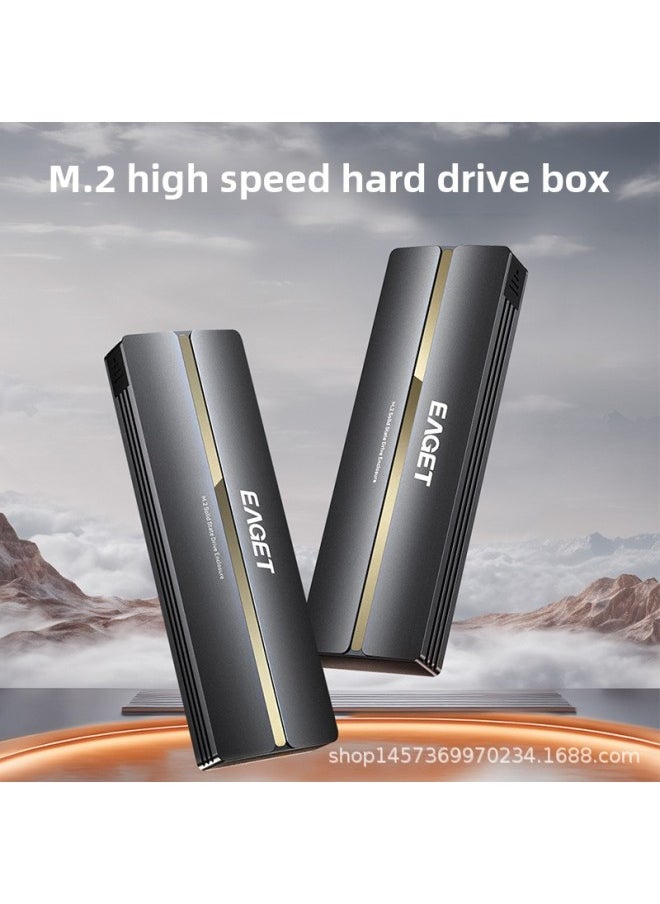 Generic Yijie Solid State SSDM. 2 Hard Disk Box Computer External Type-c/usb Mobile Phone External NVME Protocol Solid State Drive-Color:Sd310n Supports Single Nvme Protocol M.2 Solid State  - Image 3