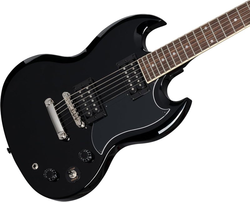 Epiphone SG Tribute Electric Guitar, Ebony - Image 2