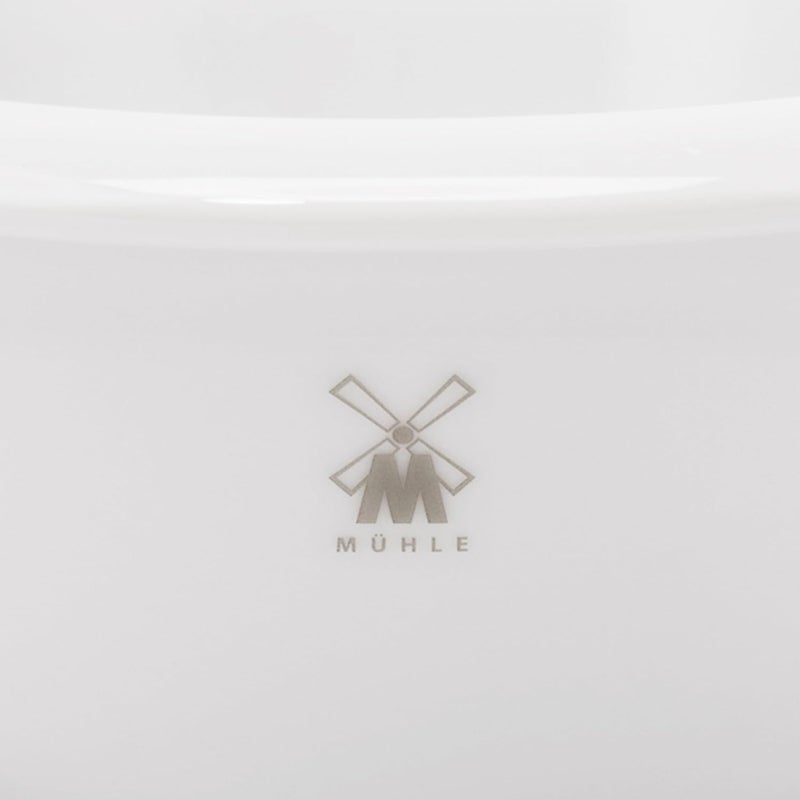 MÜHLE وعاء حلاقة موله من البورسلين الأبيض - Image 4