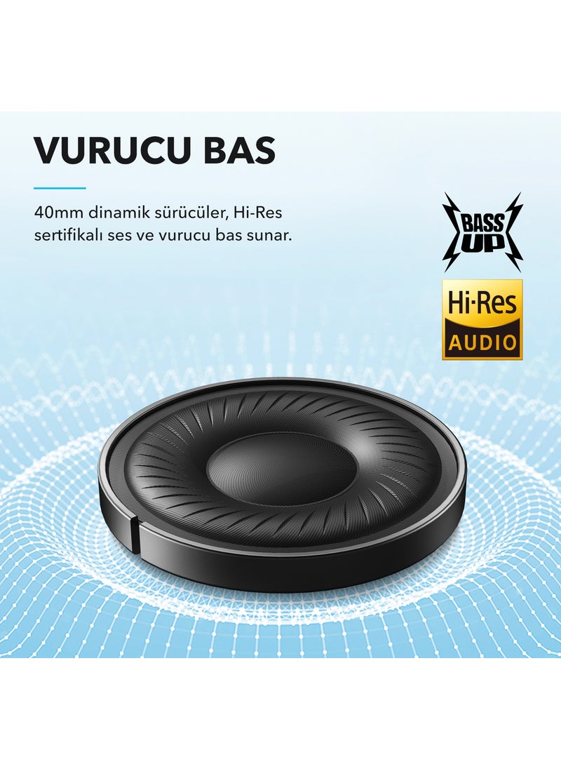 Anker - Soundcore Q21i NC Bluetooth Wireless Headphones - Active Noise Cancelling ANC - Up to 40 Hours of Charging Time - Black - A3004 ( Turkey Warranty) - Image 1