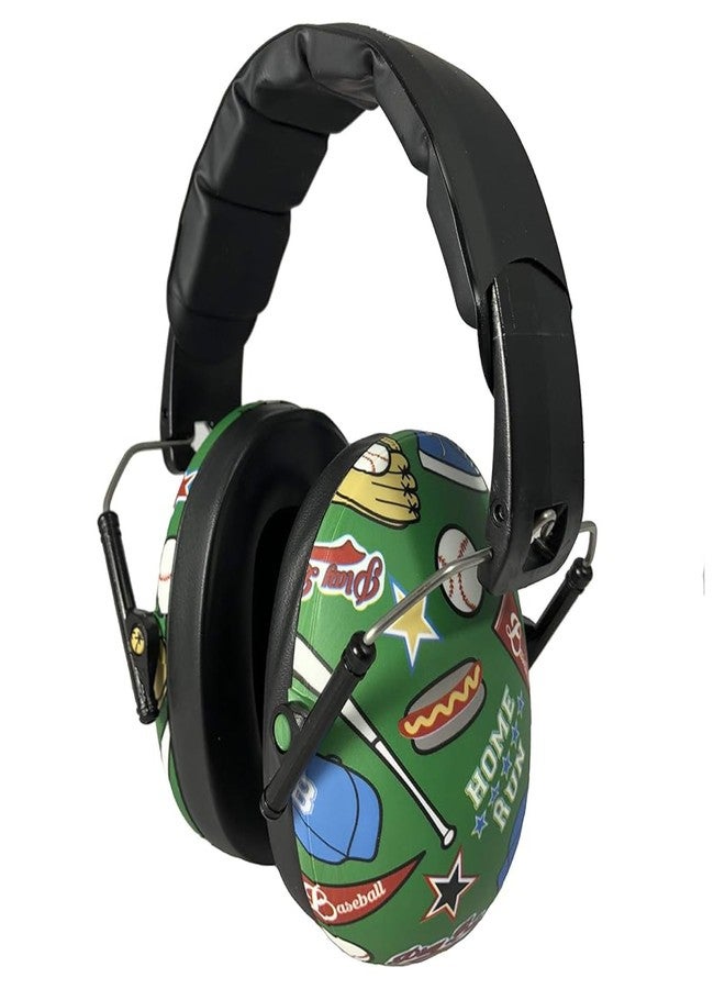 BANZ Kids Headphones - Hearing Protection Earmuffs for Children - Adjustable Headband to fit All Ages - Protect Kids Ears - Block Noise - Fireworks - Sporting Events - Concerts - Movies (Baseball) - Image 1