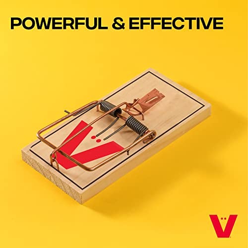 Victor M156-20 Metal Pedal Sustainably Sourced FSC Wood Snap Mouse Trap - 20 Traps (Pack of 1) - Image 2