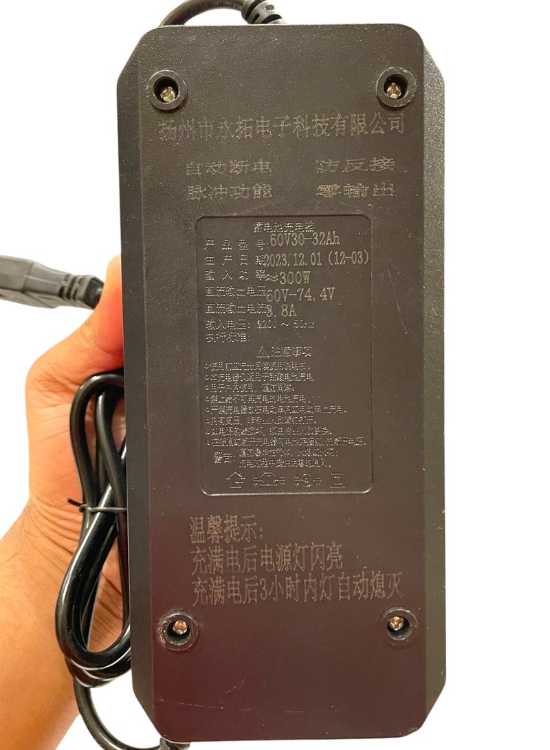 High Power 60V 32A Fast Charger | Smart Battery Charger for E-Bike, E-Rickshaw, Scooter, Inverter, Solar System , Golf cart - Image 5