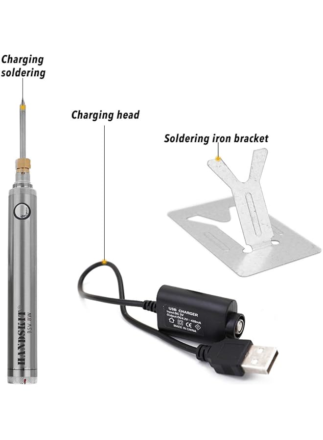 erorex Soldering Iron Wireless Charging Soldering Iron Mini Portable Battery Soldering Iron With Usb Welding Tools - Image 3