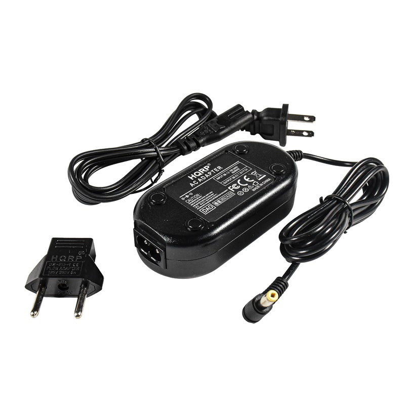 HQRP HQRP AC Adapter Compatible with Panasonic SDR-H18 SDR-H20 SDR-H21 SDR-H200 SDR-H20EG SDR-H250 SDR-H250EG VDR-D220 VDR-D230 VDR-D310 K2GJ2DC00011 K2GJ2DC00015 PV-GS69 PV-GS80 PV-GS81 Camcorder  - Image 3