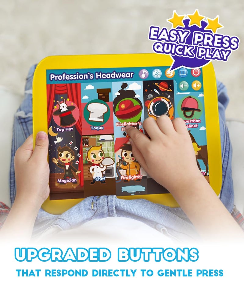 BEST LEARNING INNO PAD Smart Fun Lessons - Educational Tablet Toy to Learn Alphabet, Numbers, Colors, Shapes, Animals, Transport for Toddlers Ages 2 to 5 Years Old | Educational Birthday Gift - Image 2