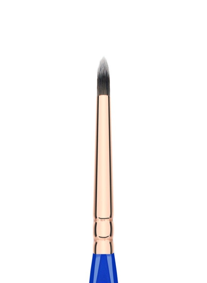 Bdellium Tools Professional Makeup Brush - Golden Triangle 716 Smoky Eyeliner - With All Vegan and Soft Synthetic Fibers, For Thick Lining (Blue, 1pc) - Image 2