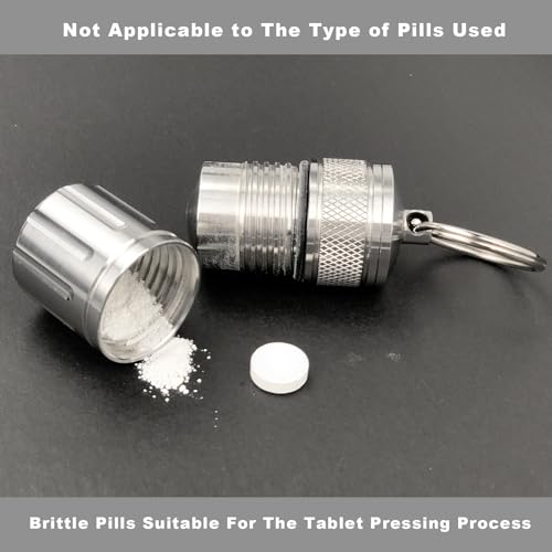 MEECN Pill Crusher & Cases, Medicine to Fine Powder, Stainless Steel Crushes Pills, Waterproof (Vitamin Crusher) - Image 5