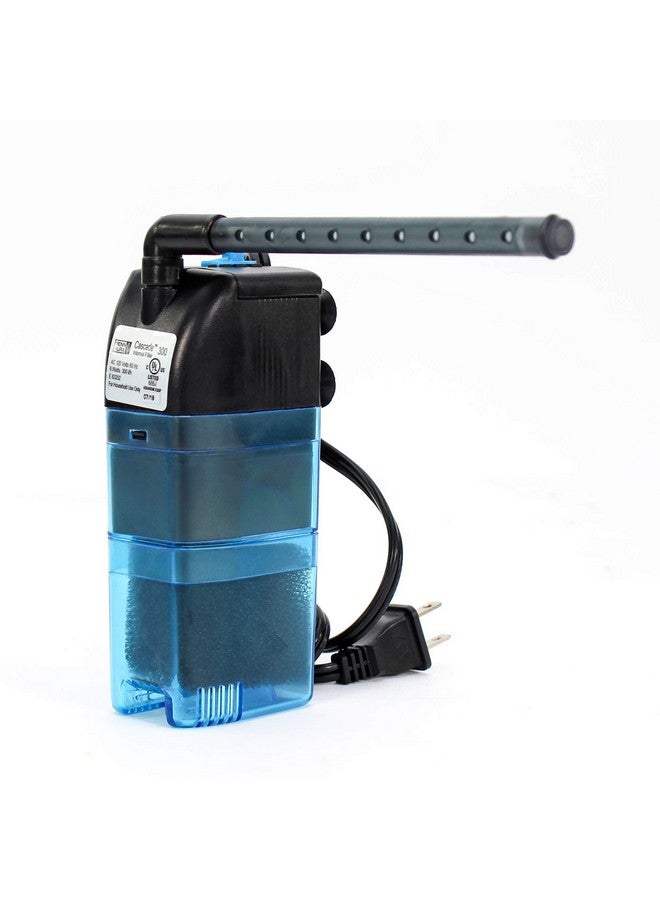 Cascade PENN PLAX Cascade 300 Fully Submersible Internal Filter - Provides Physical, Biological, and Chemical Filtration for Aquariums and Turtle Tanks - Image 3