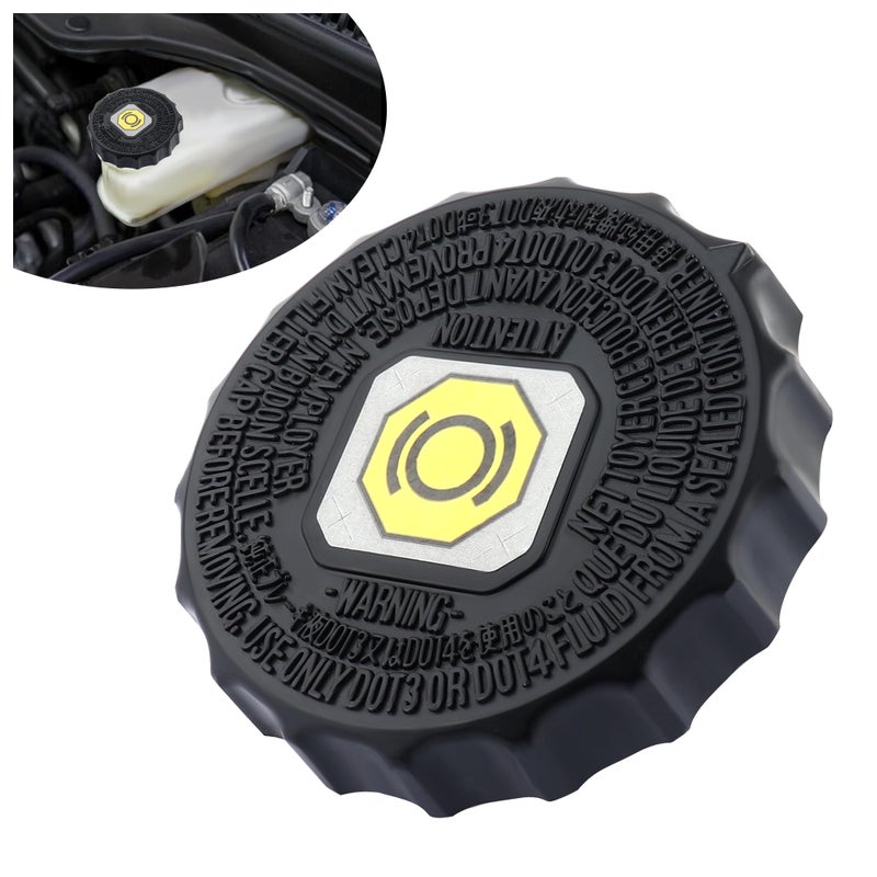 Brake Master Cylinder CapBrake Fluid Cap Replacement OEM4723047090Brake Fluid Reservoir Cap Compatible with Toyota Sienna TacomaLexus ES250 GX460 Car Accessories