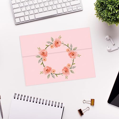 Ouzoustate 100 Packs Pink 5x7 Envelopes, A7 Envelopes for Card Invitation Wedding Birthday Party Baby Shower - Image 5