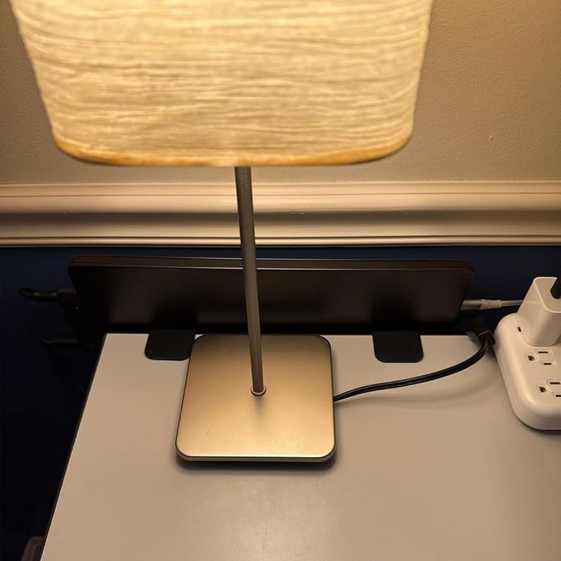 Stainless Steel Under Desk Laptop Holder Space Saving Workspace Storage Stand - Image 4