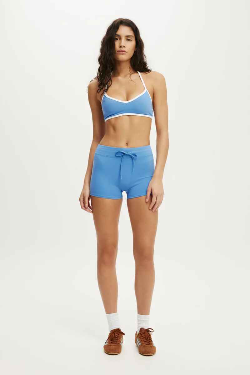 بودي Ultra Soft Tie Front Micro Short
