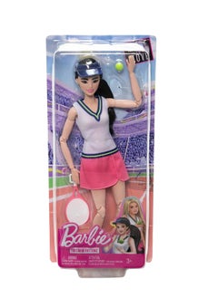 Barbie Barbie Articulated Sports Doll - Tennis  - Image 1