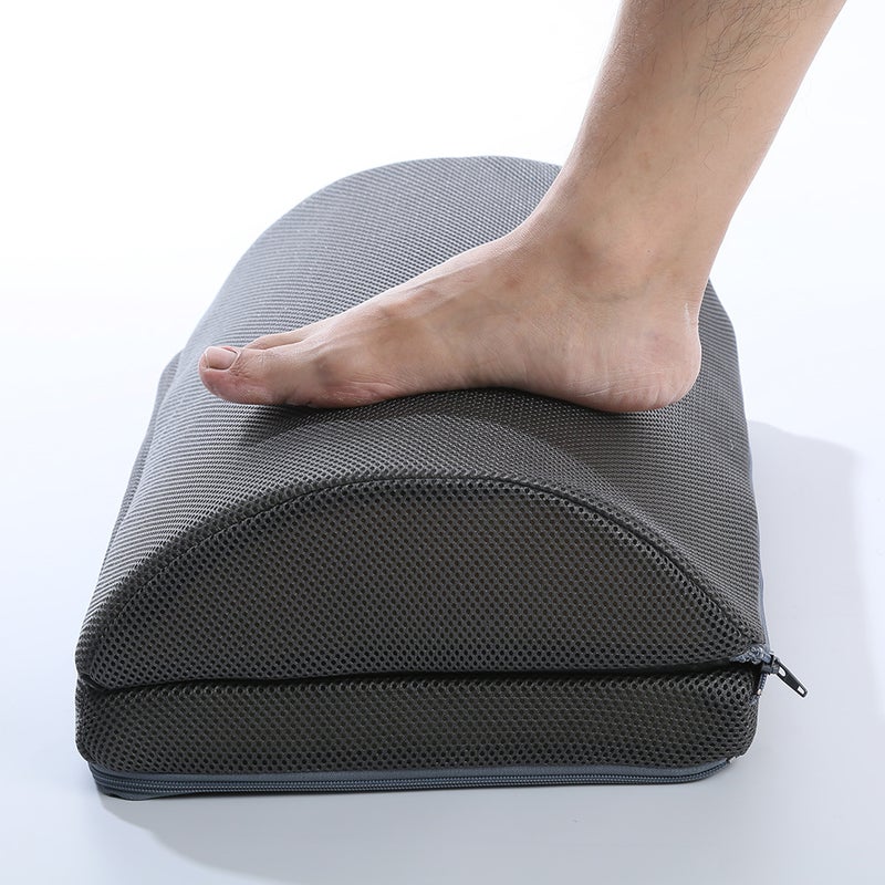 Selling Nordic Style Semi-Circular Office Foot Rest Pillow Leg Pillow Split Adjustable Height Sponge Foot Rest Pillow - Image 3