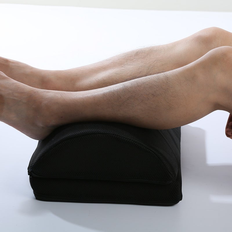 Selling Nordic Style Semi-Circular Office Foot Rest Pillow Leg Pillow Split Adjustable Height Sponge Foot Rest Pillow - Image 2