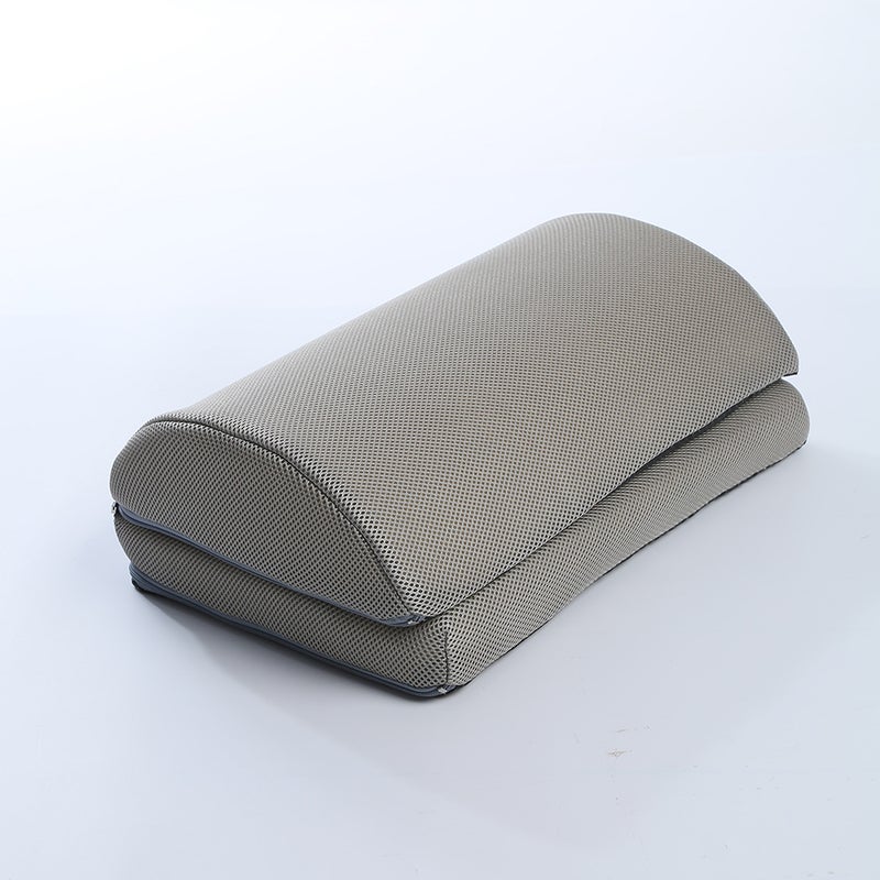 Selling Nordic Style Semi-Circular Office Foot Rest Pillow Leg Pillow Split Adjustable Height Sponge Foot Rest Pillow - Image 4