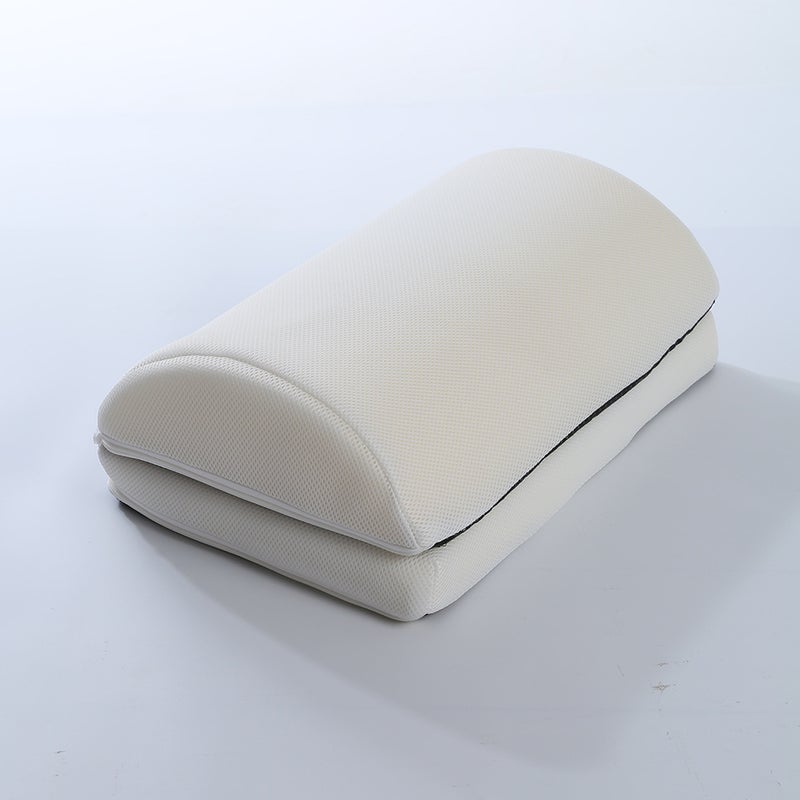 Selling Nordic Style Semi-Circular Office Foot Rest Pillow Leg Pillow Split Adjustable Height Sponge Foot Rest Pillow - Image 1