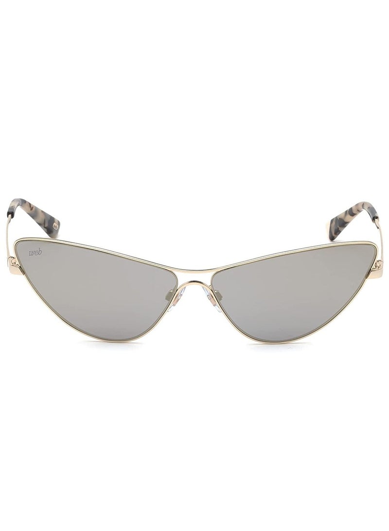 Web Eyewear Gold Cat Eye Women  Sunglass WE0269 - Image 2
