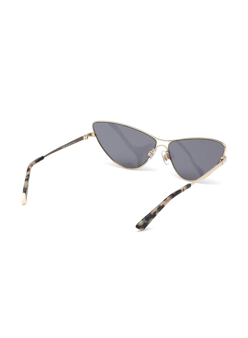 Web Eyewear Gold Cat Eye Women  Sunglass WE0269 - Image 4