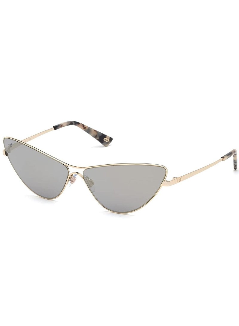 Web Eyewear Gold Cat Eye Women  Sunglass WE0269 - Image 1