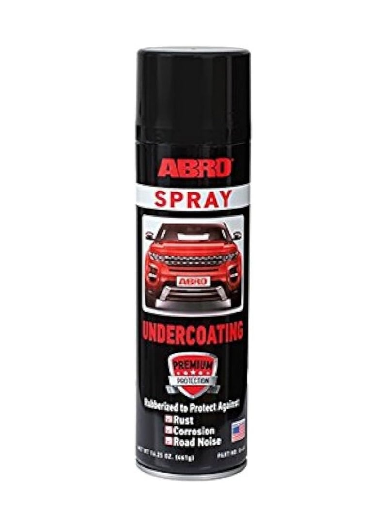 ABRO  Rubberized Undercoating Professional Grade Multi-purpose Spray Paint for Car, Bike & Other Surface Protection - Image 1