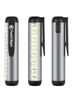 Generic Portable LED Mini Flashlight Black  - Image 2