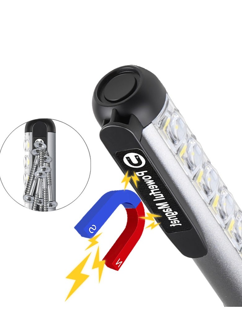 Generic Portable LED Mini Flashlight Black  - Image 5