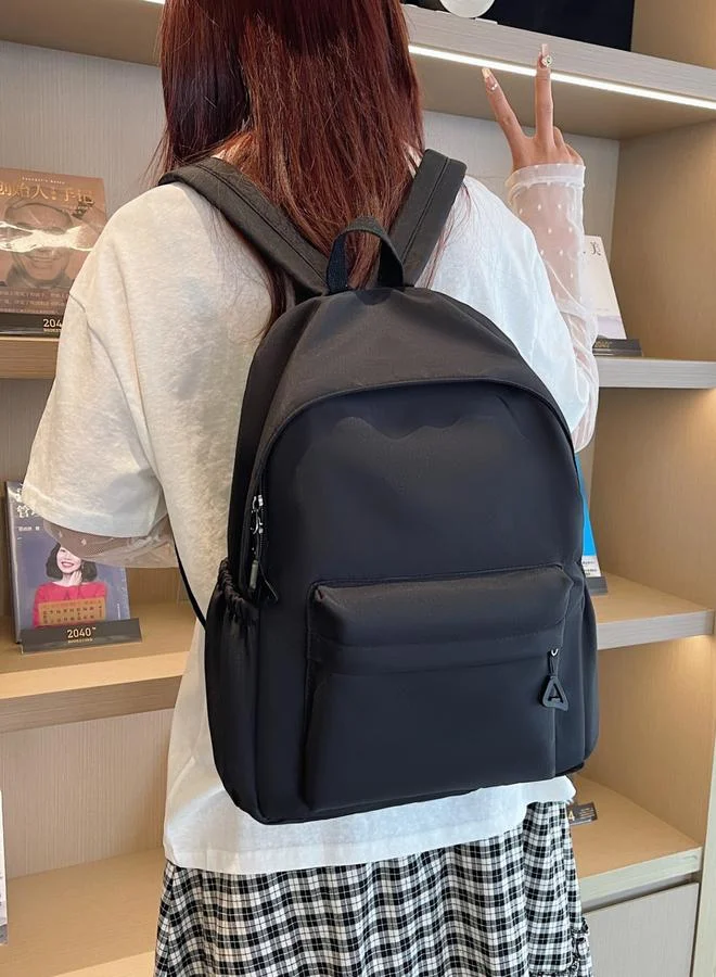 Take Two Girls Solid Backpack With Pockets