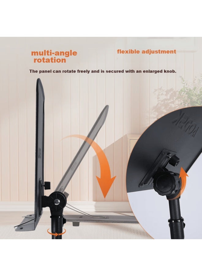 Aodsk As-m55 Music Stand, Professional Adjustable Height Music Stand, Lightweight Guitar Violin Sheet Music Stand, Guzheng Erhu Sheet Music Stand - Image 5