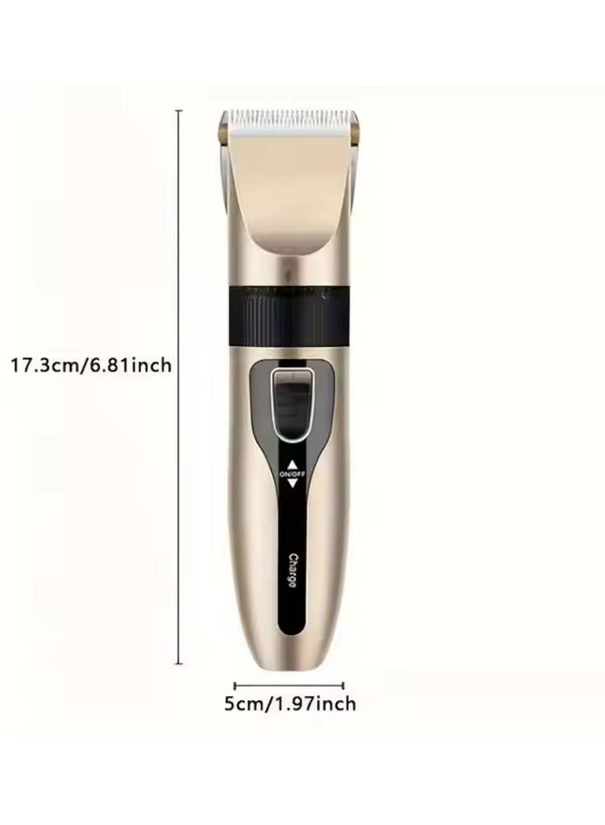 أيروكسا ماكينة حلاقة شعر لاسلكية قابلة لاعادة الشحن للرجال والنساء احترافية  مناسبة لقص الشعر واللحية والسوالف - Image 1