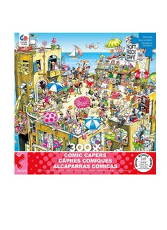 Ceaco Comic Capers - Softrock Café - Oversized 300 Piece Jigsaw Puzzle  - Image 2