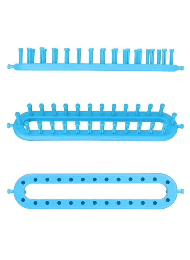 Coopay Scarf Knitting Loom Kit, Diy Craft Knitting Board Looms With Loom Pick Tool And Needle, Durable & Safe, Creativity For Kids Small Knitting Loom Kit - Perfect For Scarf, Hat, Sock, Shawl & More - Image 3