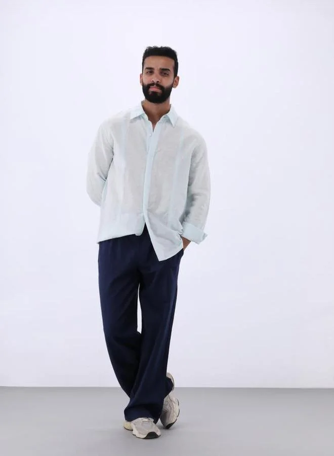 Selene Men Linen Casual Shirt